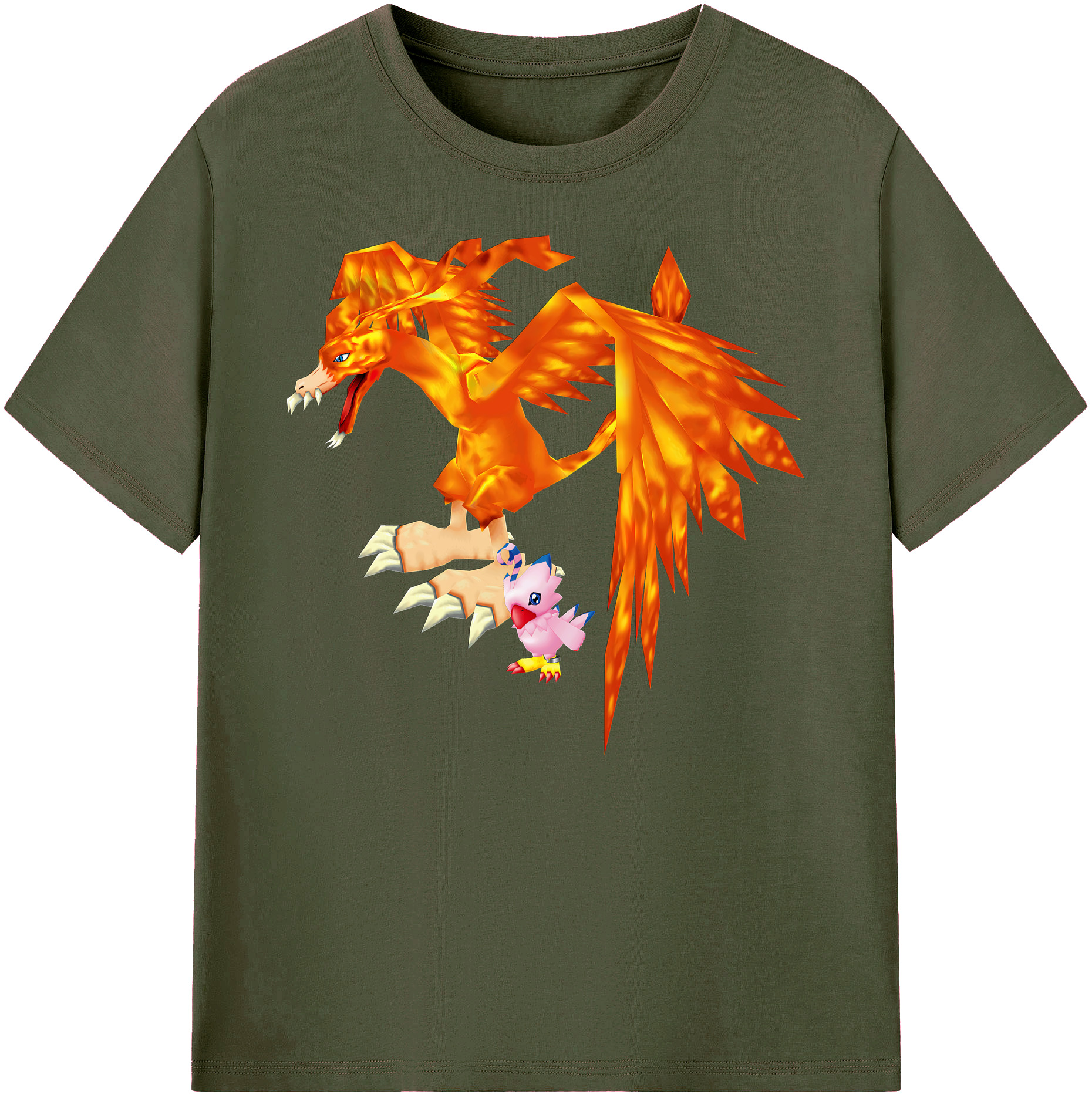 （画像用） Digimon デジタルモンスター/デジモン 綿100％ メンズ半袖Tシャツ｜肌触りやわらか＆通気性
